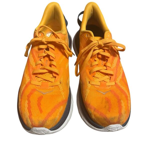 HOKA Mach Supersonic PROFLY+ Women 8 Orange Sneakers - Picture 3 of 9